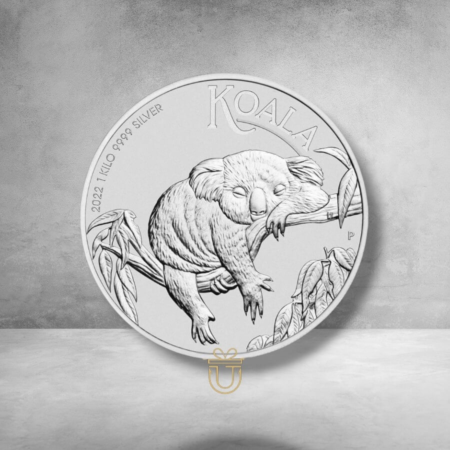 Australien Koala 30 AUD - Jahrgang 2022 1 kg Silbermünze