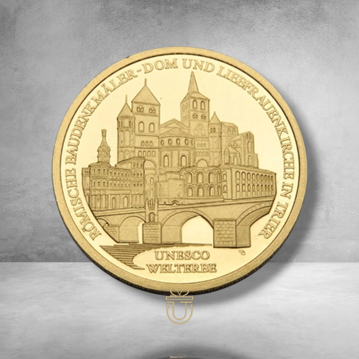 100 € Goldmünze – UNESCO Welterbe Trier 1/2 Oz