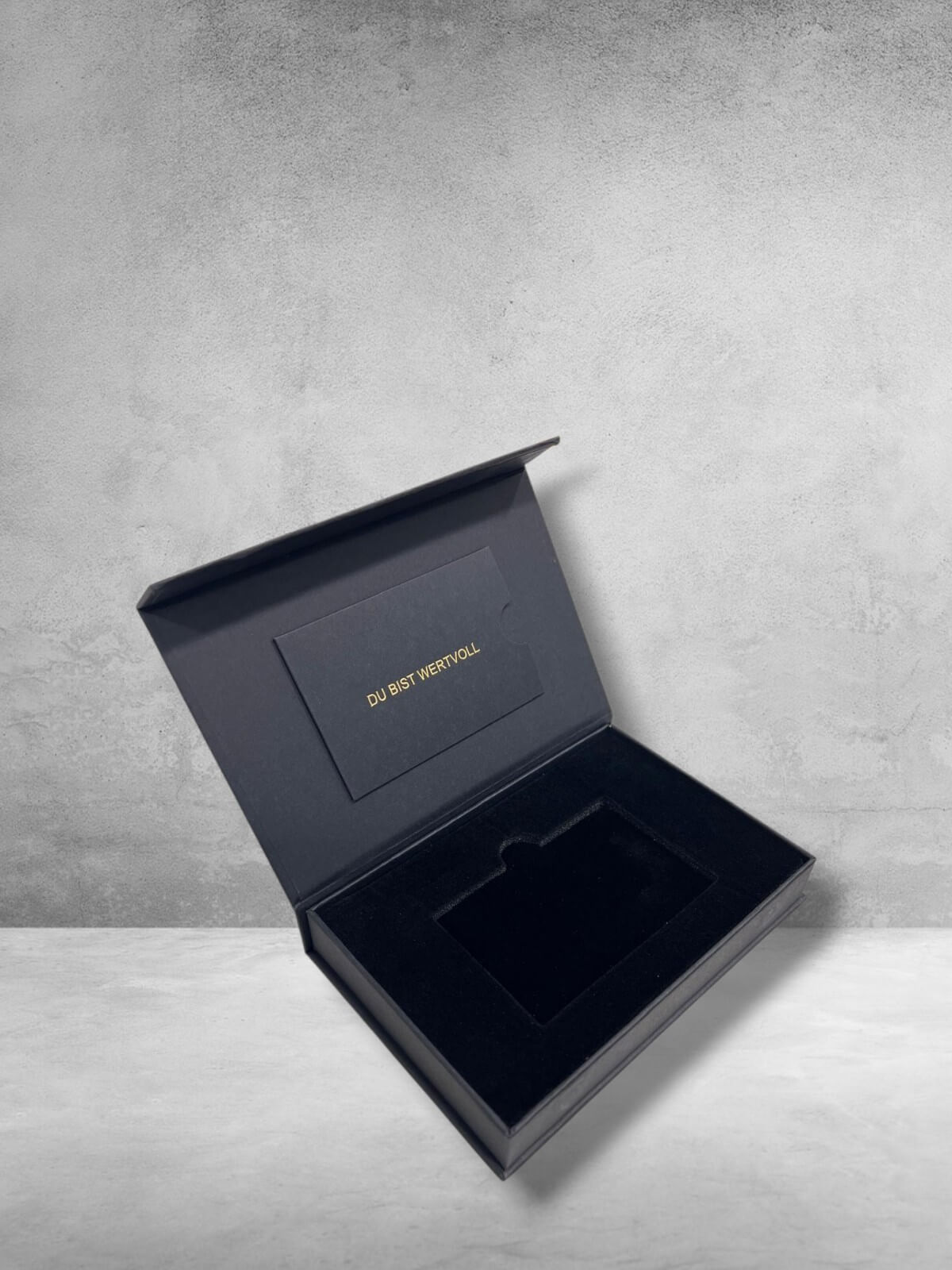 Geschenkverpackung für Gold- & Silberkarten