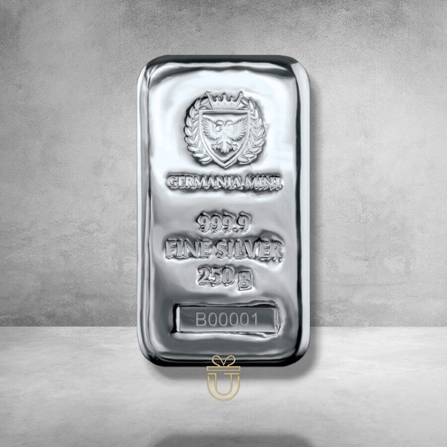 Germania Mint Silberbarren 250 g