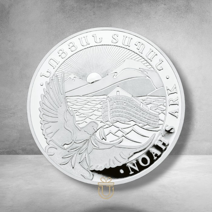 Noah’s Ark –Silbermünze– Republik Armenien 1 Oz