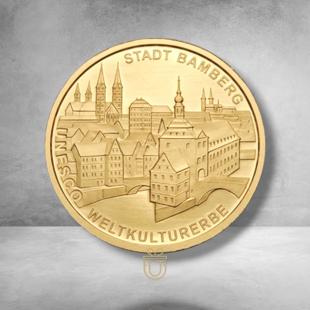100 € Goldmünze – UNESCO Weltkulturerbe Stadt Bamberg 1/2 Oz