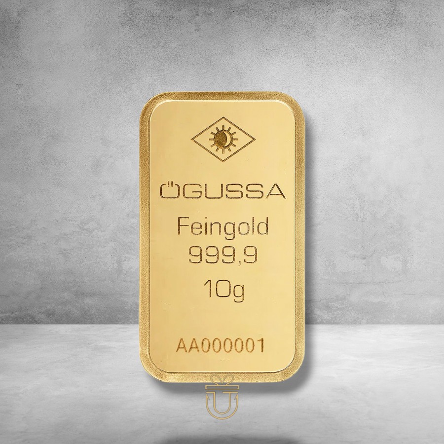 Ögussa Goldbarren 10g Vintage **