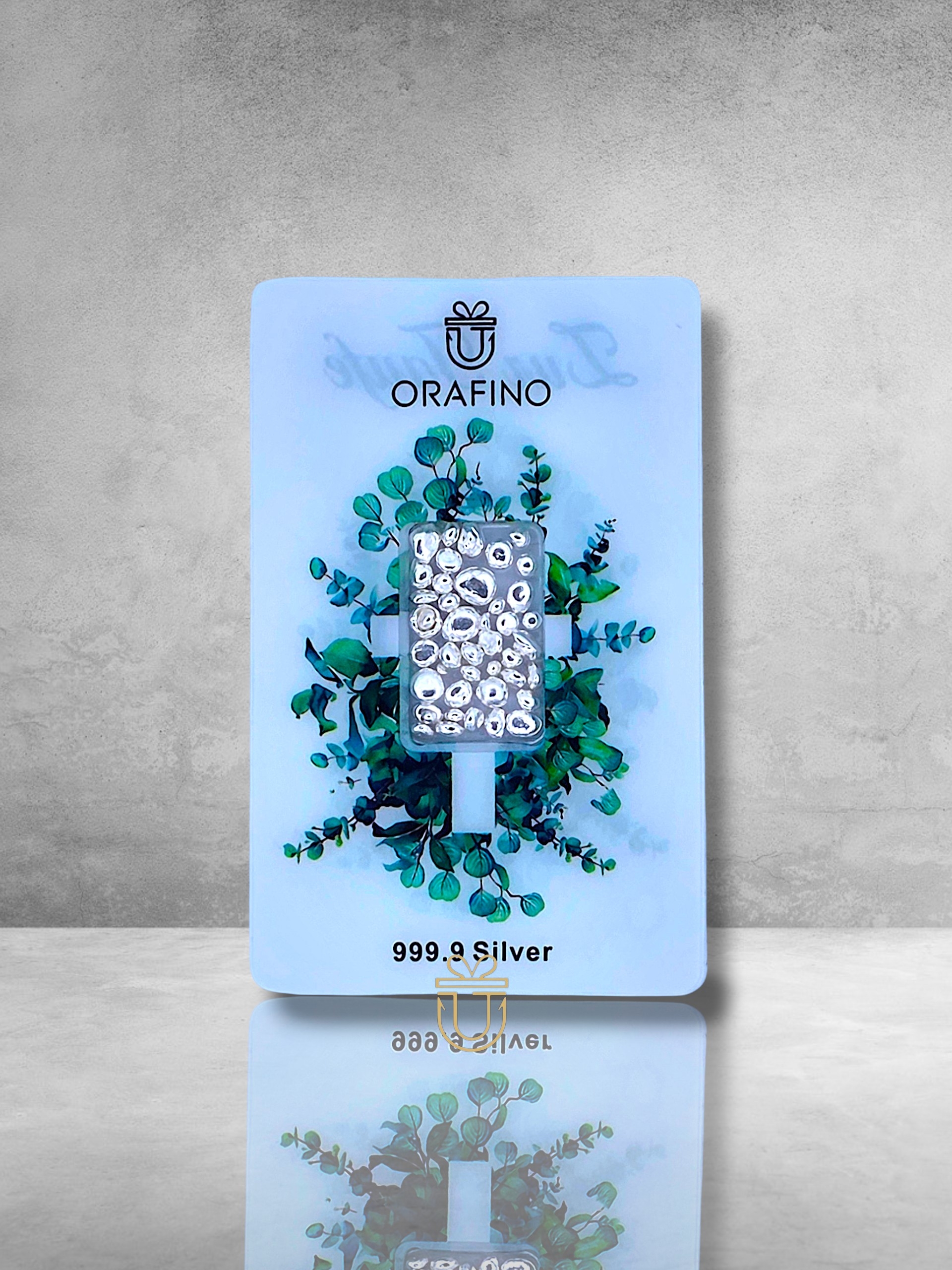 Orafino Geschenkkarte " Zur Taufe" Weiß 6 g