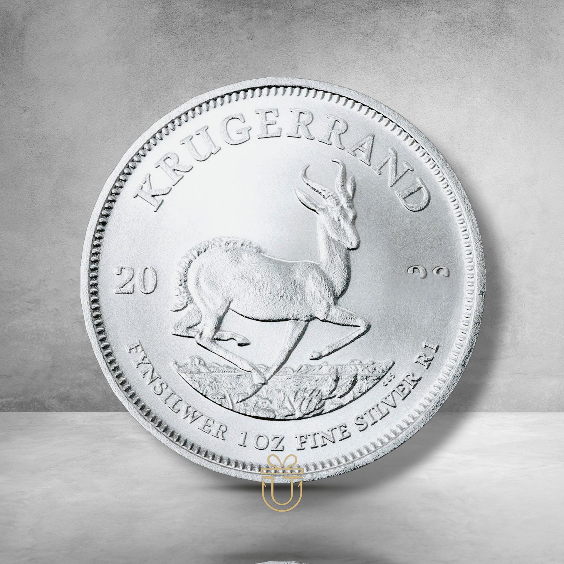 South African Krügerrand Silbermünze 1 Oz