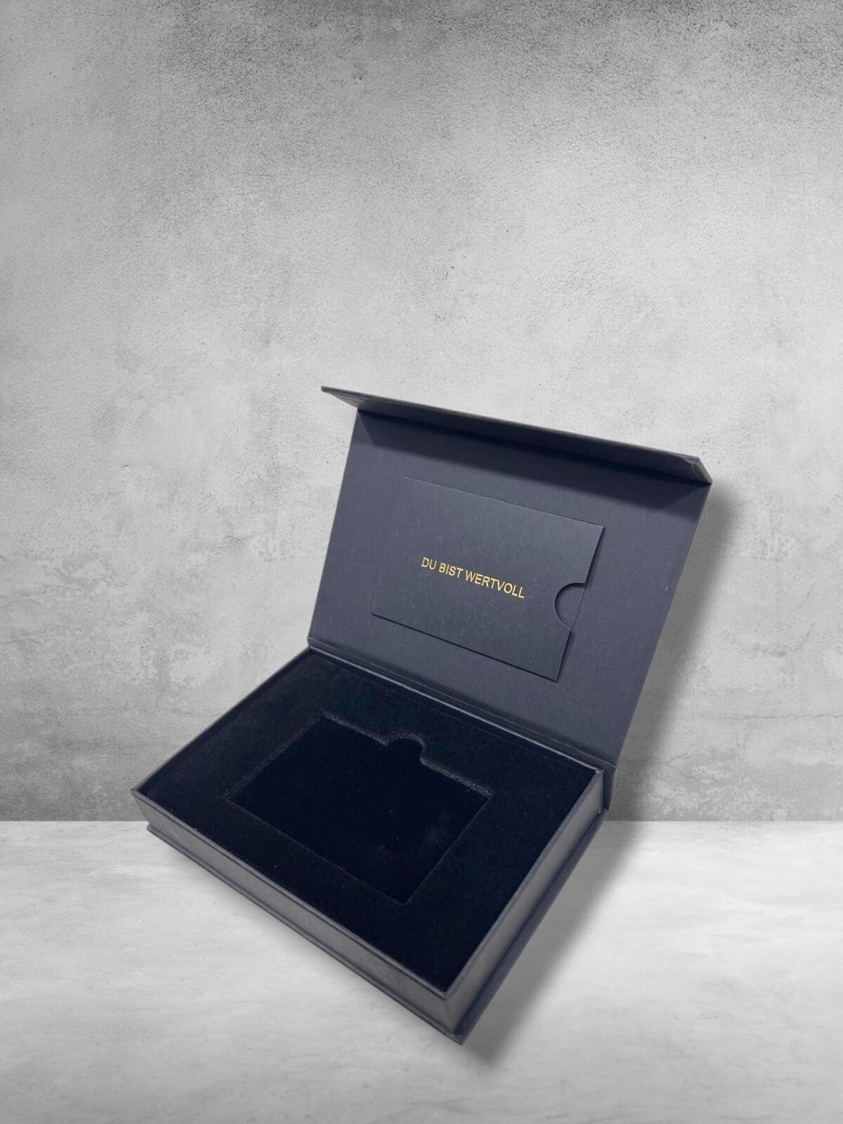 Geschenkverpackung für Gold- & Silberkarten