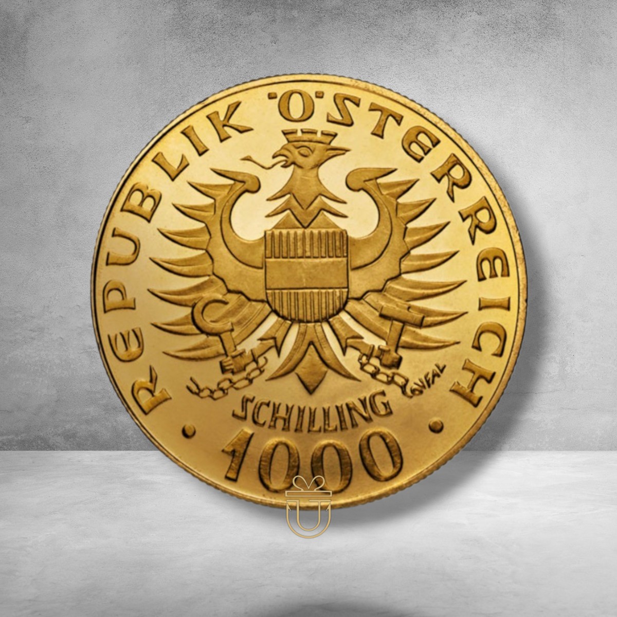 Babenberger - 1000 Schilling Gold - Year 1976 **
