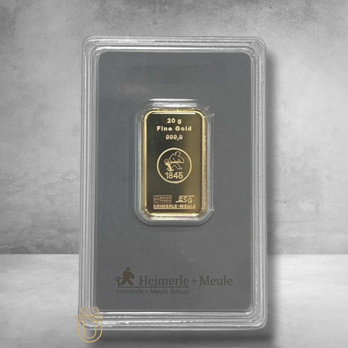 Goldbarren Karte 20g