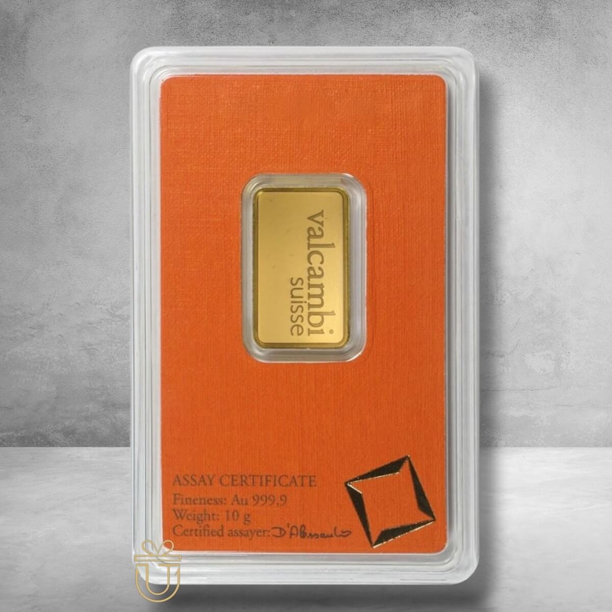 Goldbarren Karte 10g