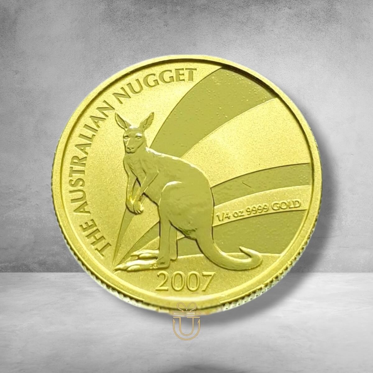Australian Nugget (Kangaroo) Goldmünze 1/4 Oz