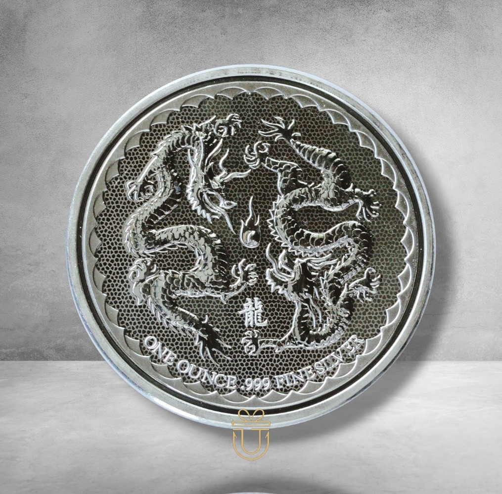 Niue – Drache Silbermünze 1 Oz