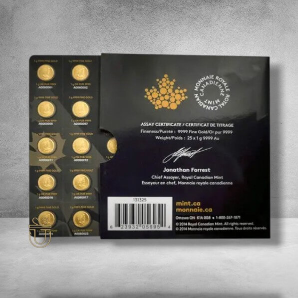 Maple Leaf - Maplegram 25x1g Gold