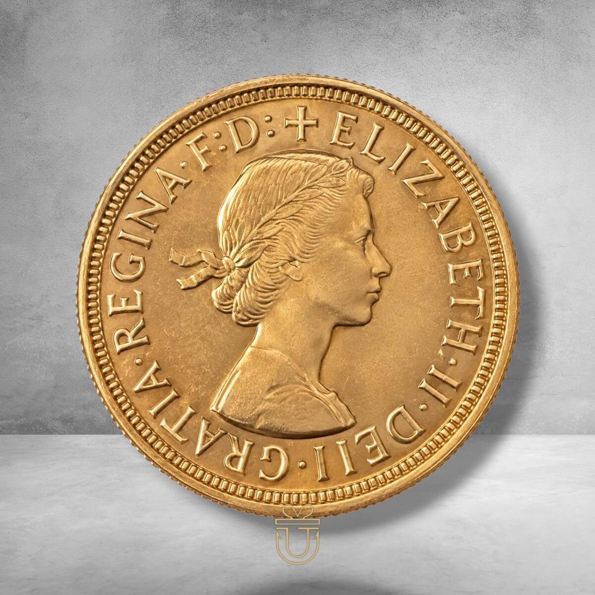 British Sovereign - Gold Coin - Year 1966 **