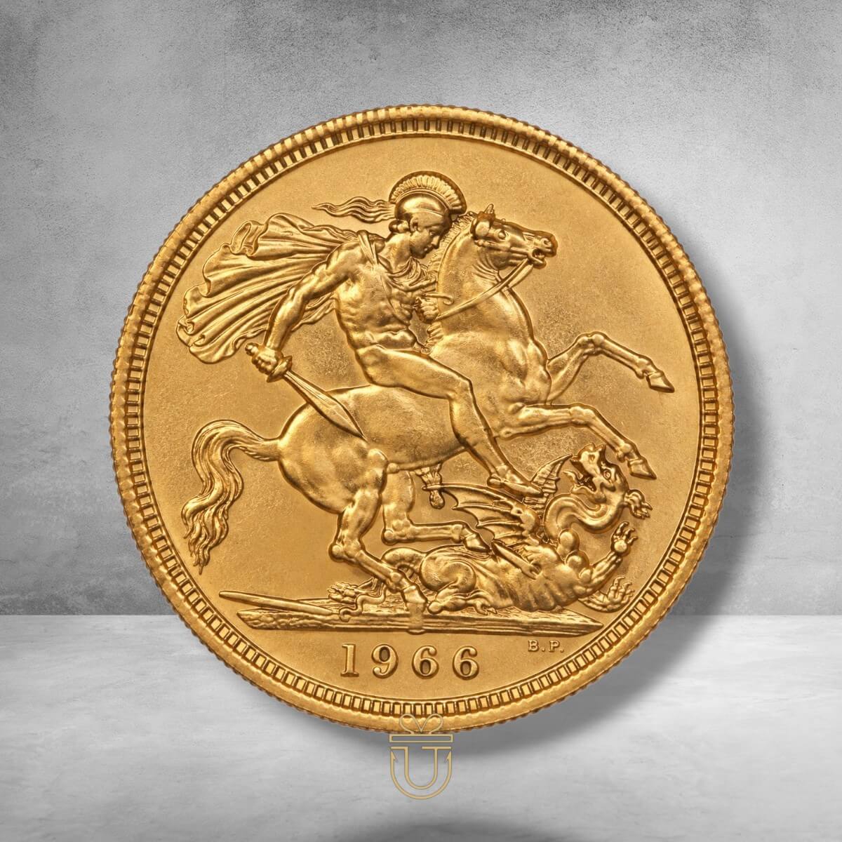 British Sovereign - Gold Coin - Year 1966 **