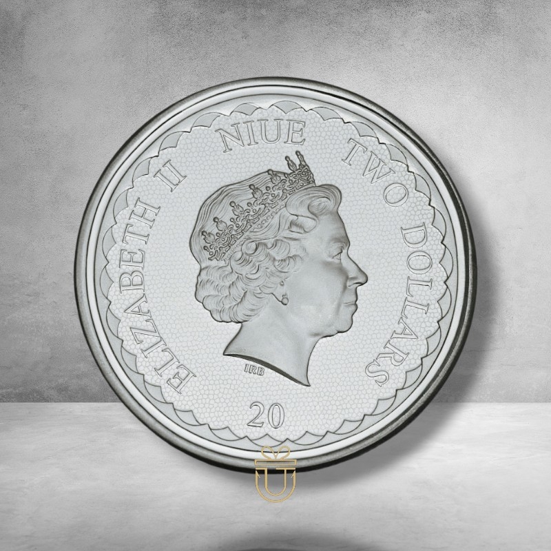 Niue – Drache Silbermünze 1 Oz