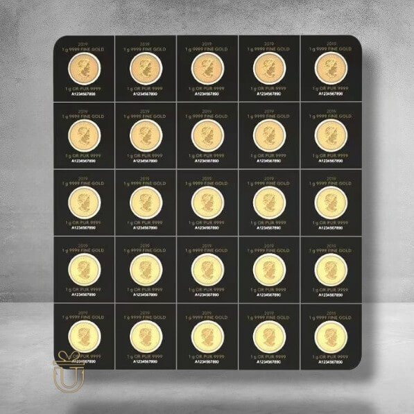 Maple Leaf - Maplegram 25x1g Gold