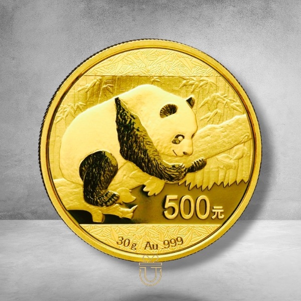 China Panda Goldmünze – 500 Yuan 30 g