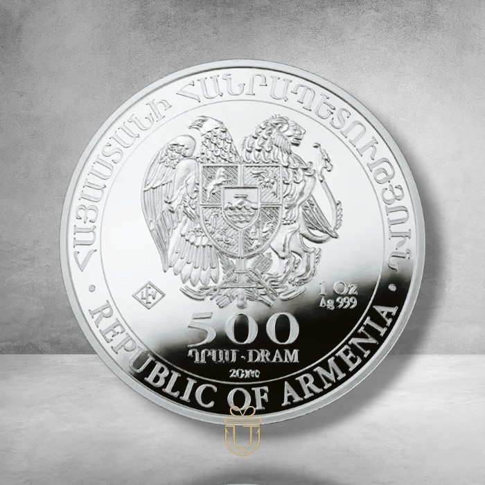 Noah’s Ark –Silbermünze– Republik Armenien 1 Oz