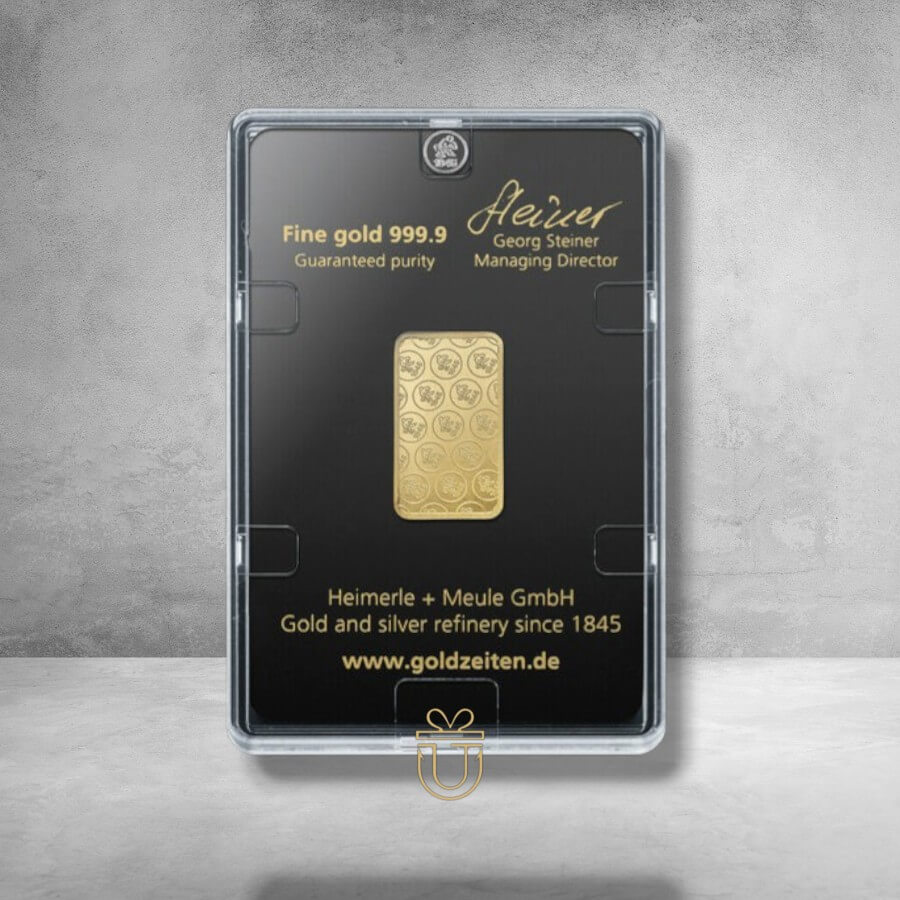 Heimerle + Meule Goldbarren 10g **