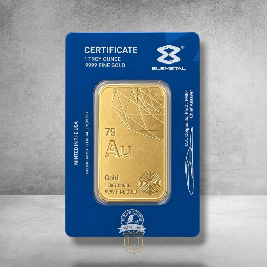 Goldbarren 1 oz - Elemetal