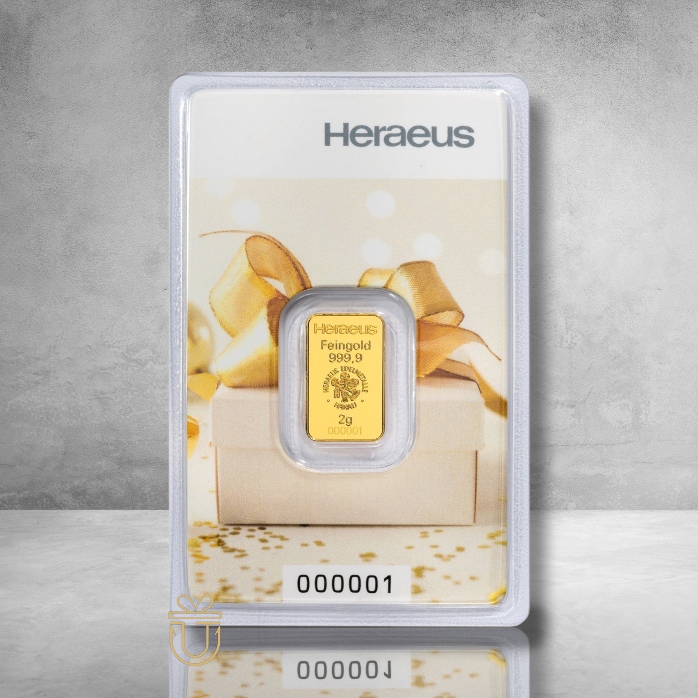 Goldbarren – Geschenk-Edition 2 g