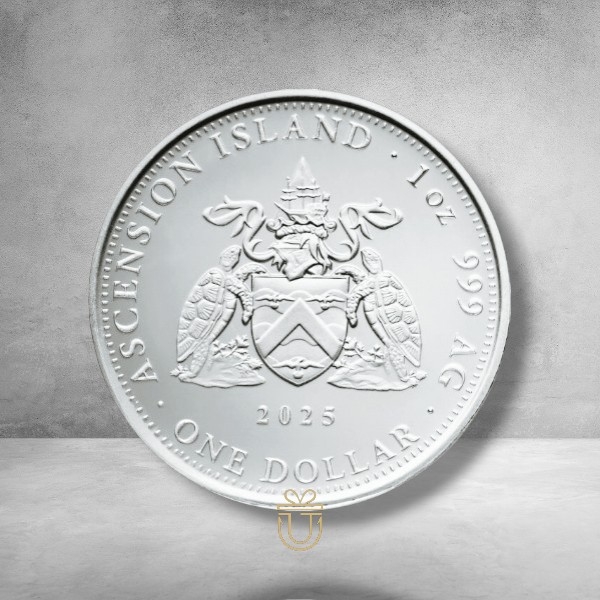 Ascension Island – Segelschiff Silbermünze 1 Oz