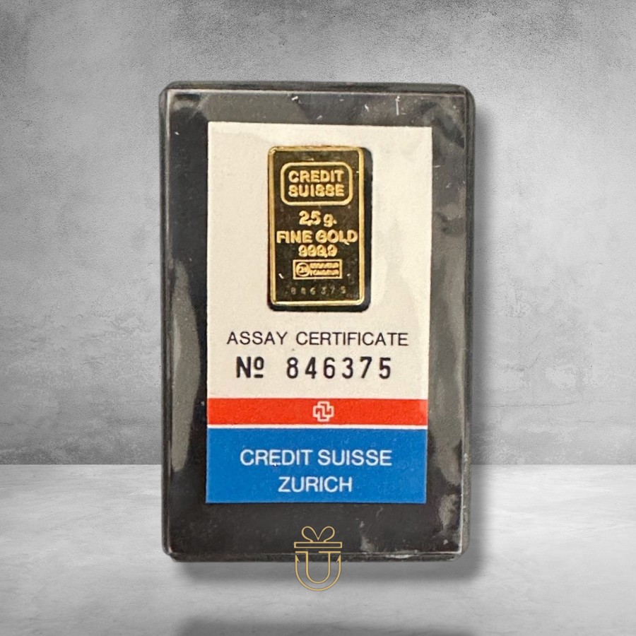Goldbarren 2,5g - Credit Suisse **