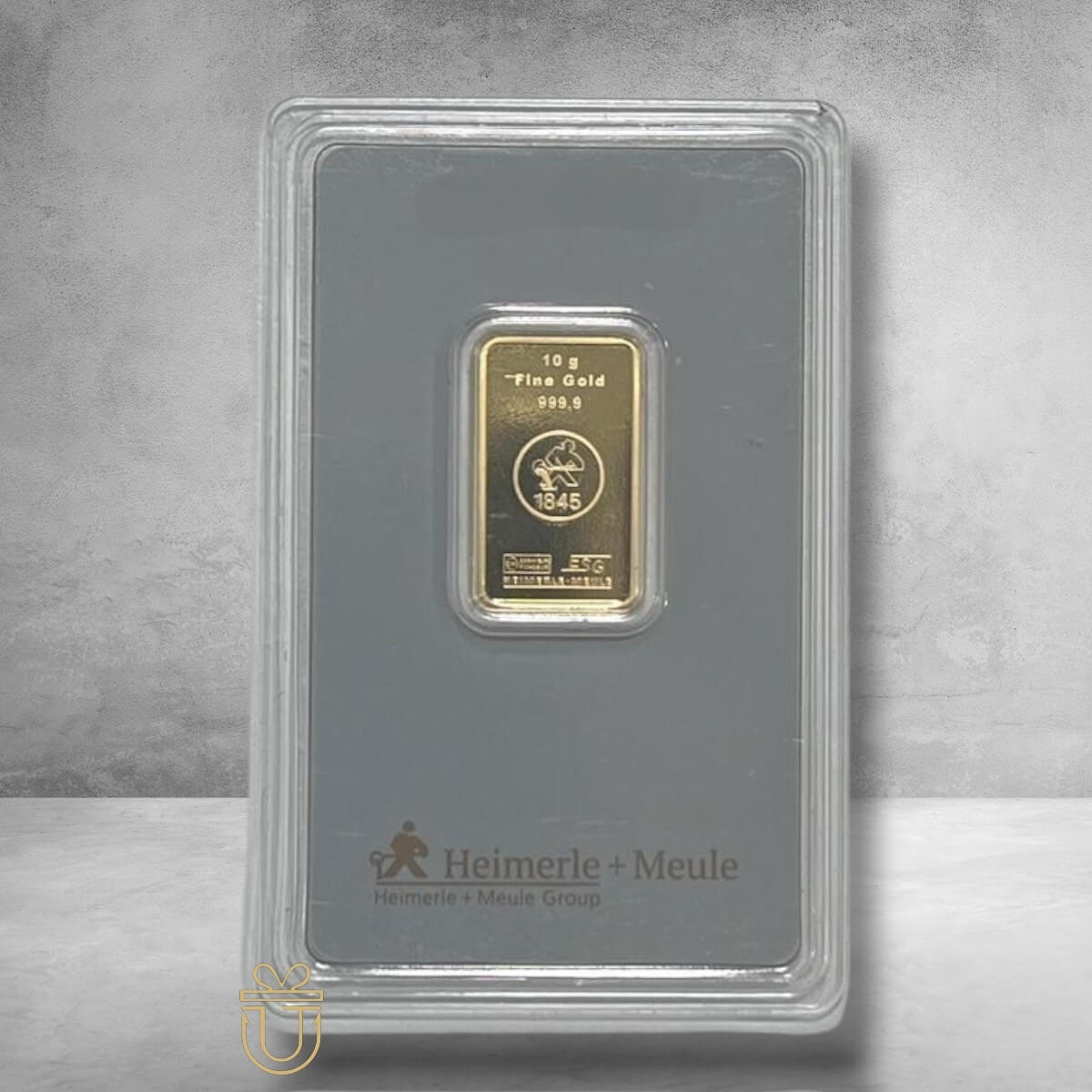 Goldbarren Karte 10g