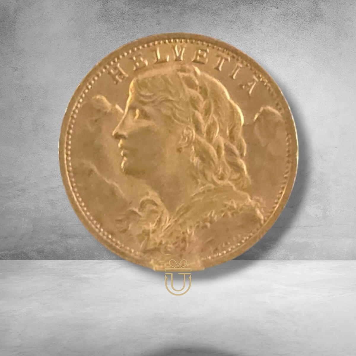 Vrenelli - 20 Franken Goldmünze Schweiz Jahrgang 1901 – Helvetia