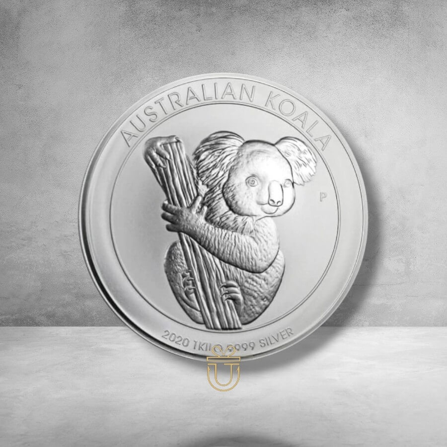 Australia Koala  30 AUD - Jahrgang 2020  1 kg Silbermünze