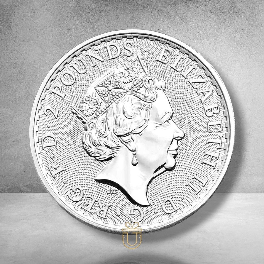 Britannia 1 oz Silbermünze - Queen Elizabeth